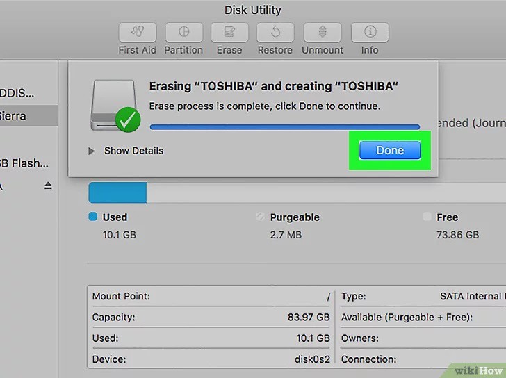 cách format USB trên macbook 8