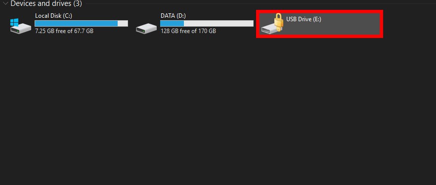 Cách đặt mật khẩu cho USB không cần phần mềm 6