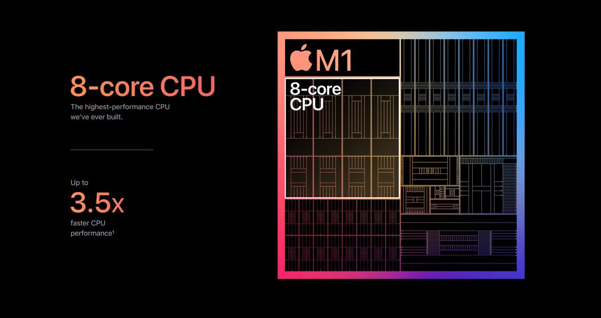 CPU hiệu suất cao | Apple M1