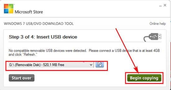 Cách sử dụng Windows USB / DVD Download Tool - hình 3