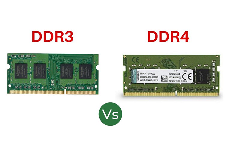 RAM DDR3 và RAM DDR4 3