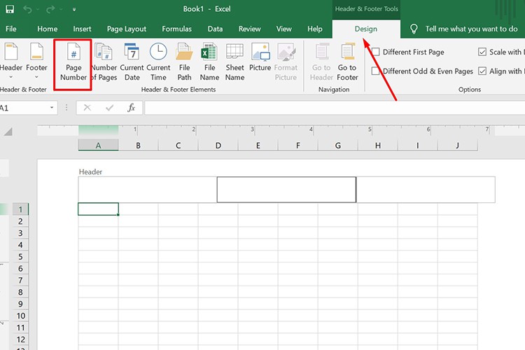 Tổng hợp 5 cách đánh số trang trong Excel (hình 12)