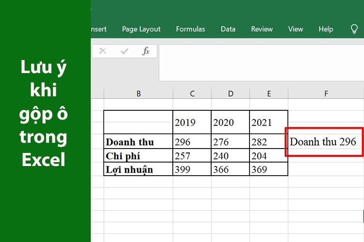 5 simple ways to merge cells in Excel to make your spreadsheet more beautiful and professional (Figure 16)