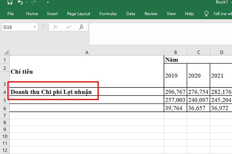 5 simple ways to merge cells in Excel to make your spreadsheet more beautiful and professional (Figure 4)