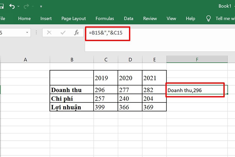 5 simple ways to merge cells in Excel to make your spreadsheet more beautiful and professional (Figure 6)