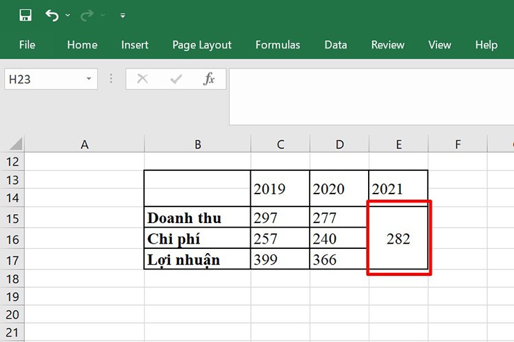 5 simple ways to merge cells in Excel to make your spreadsheet more beautiful and professional (Figure 9)