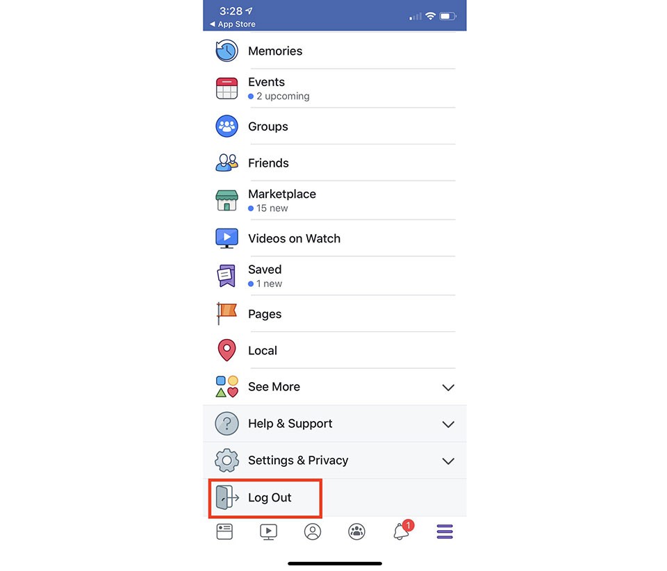 Cách đăng xuất Facebook trên mọi thiết bị