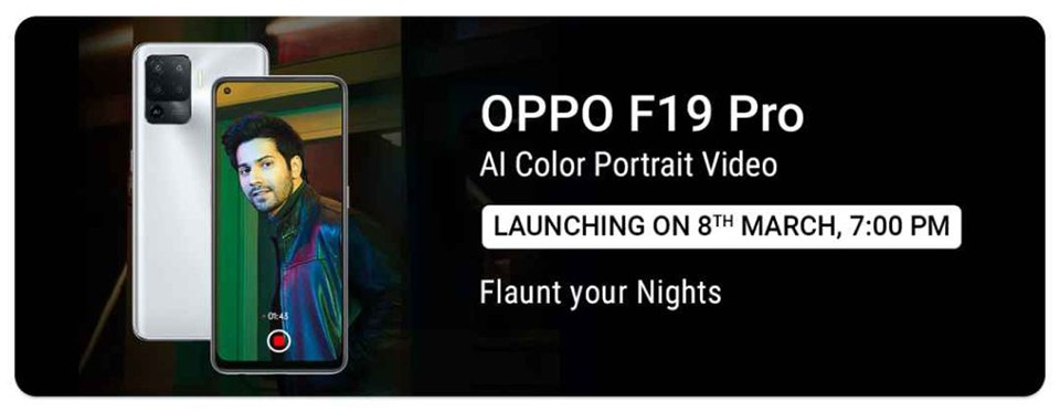 OPPO F19 series ra mắt ngày 8/3