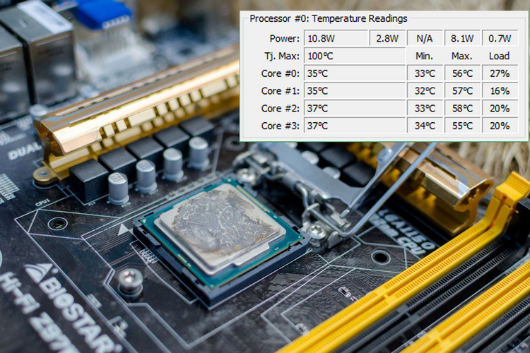 Cách kiểm tra nhiệt độ CPU trên máy tính