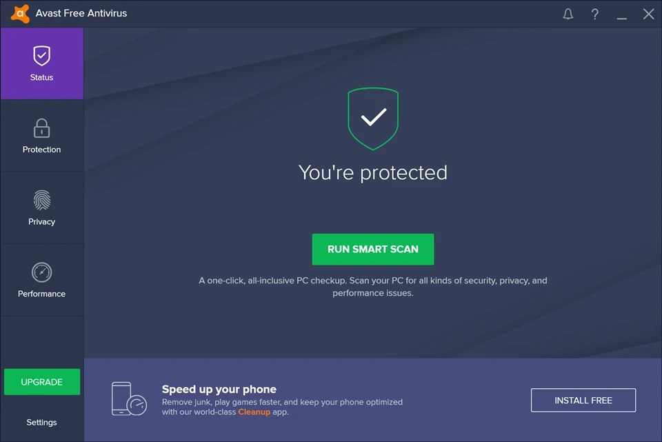 phần mềm diệt virus miễn phí Avast Antivirus