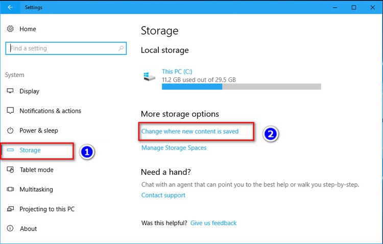 Cách thay đổi đường dẫn cài đặt mặc định của ứng dụng và chương trình trên Windows 10 - Ảnh 1