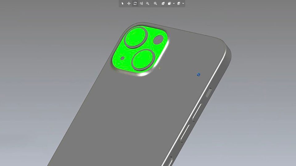 iPhone 13 render CAD: \