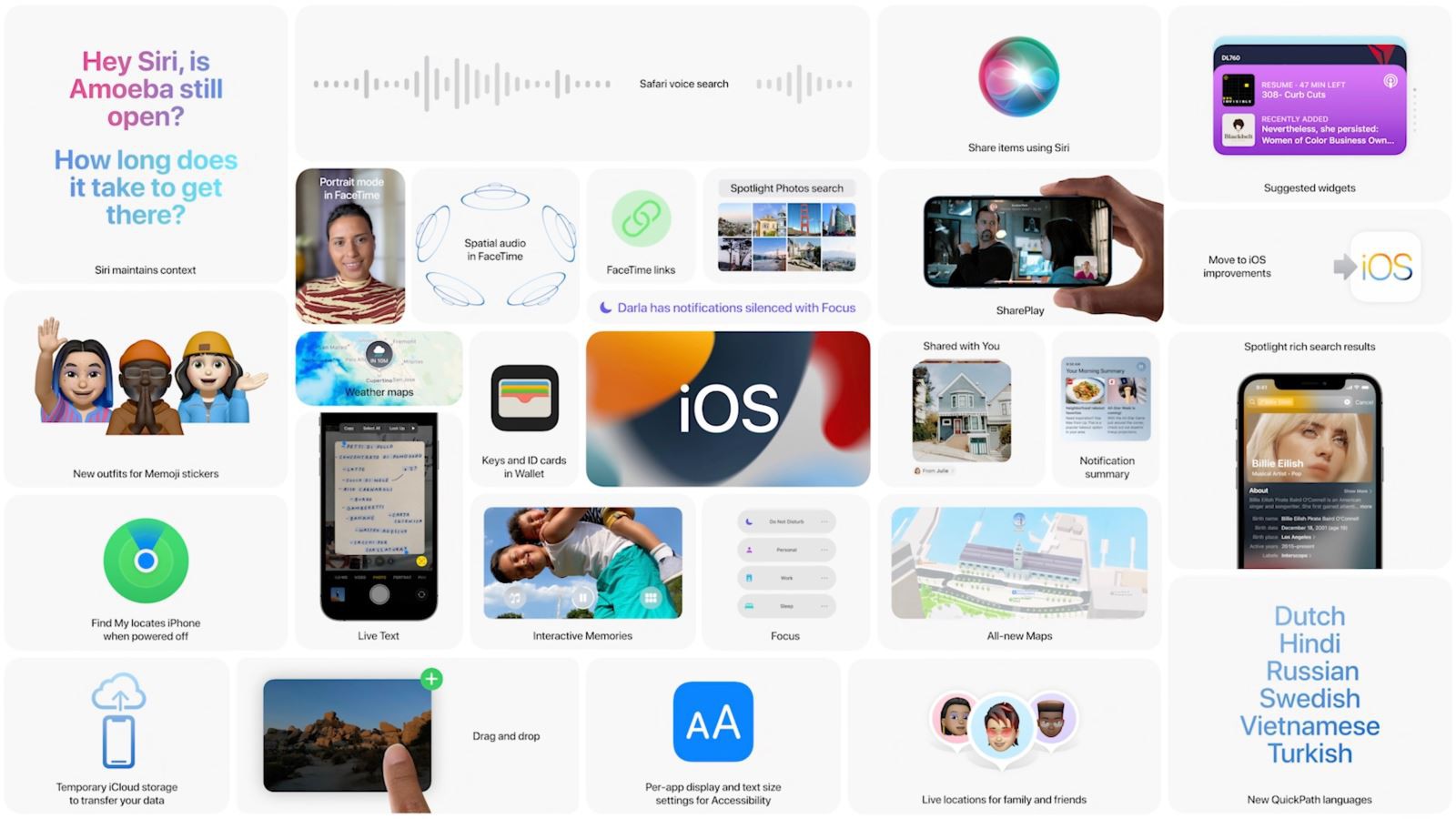 iOS 15 chính thức ra mắt: Đây là tất cả những tính năng mới