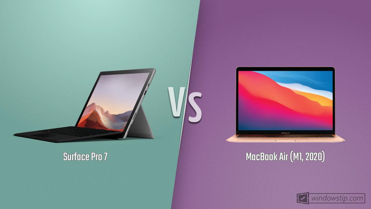 Surface Pro 7 vs MacBook Air M1 01