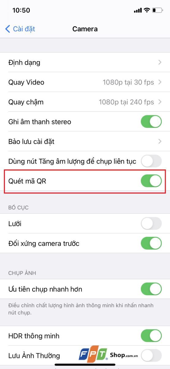 Cách quét mã QR trên iPhone (1)