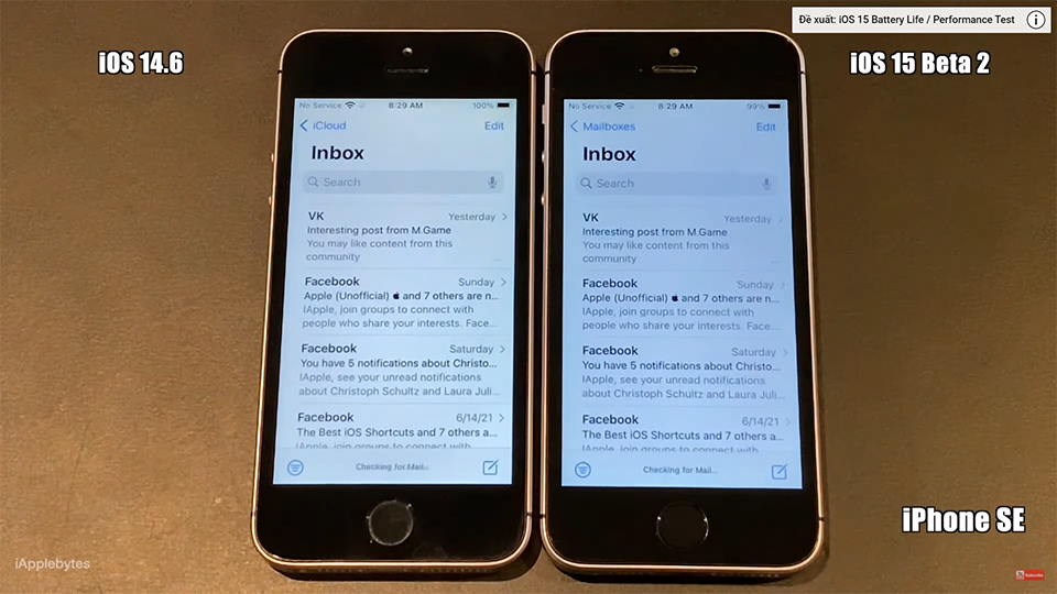 Đọ tốc độ iOS 15 beta 2 và iOS 14.6 (ảnh 1)