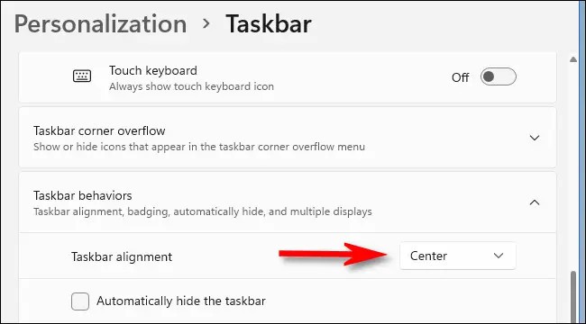 Cách di chuyển các biểu tượng trên Taskbar sang trái trên Windows 11 (4)