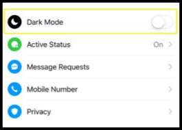 Hướng dẫn bật Dark Mode đối với ứng dụng Facebook Messenger (2)