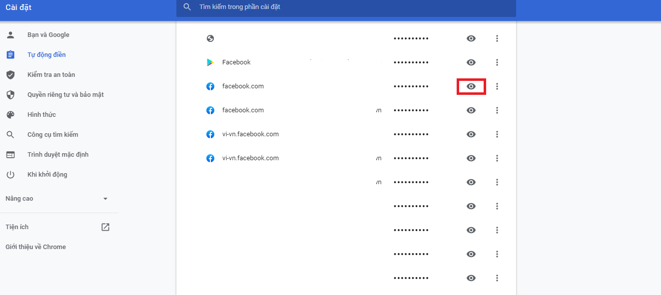 Cách lấy lại mật khẩu Facebook khi mất số điện thoại và email tận dụng tiện ích trên trình duyệt web (2)