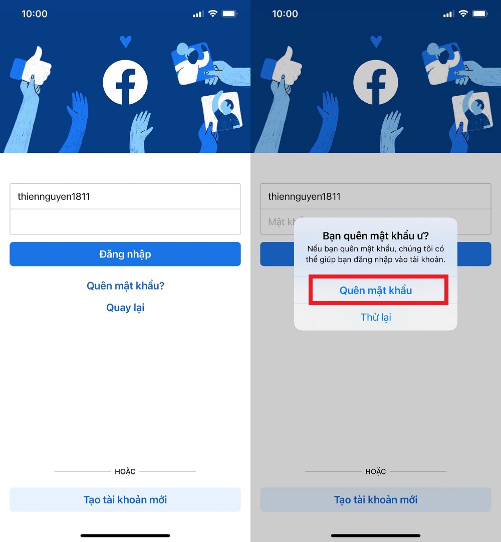 Cách lấy lại mật khẩu Facebook khi đăng ký 2 nick cùng 1 số điện thoại (8)