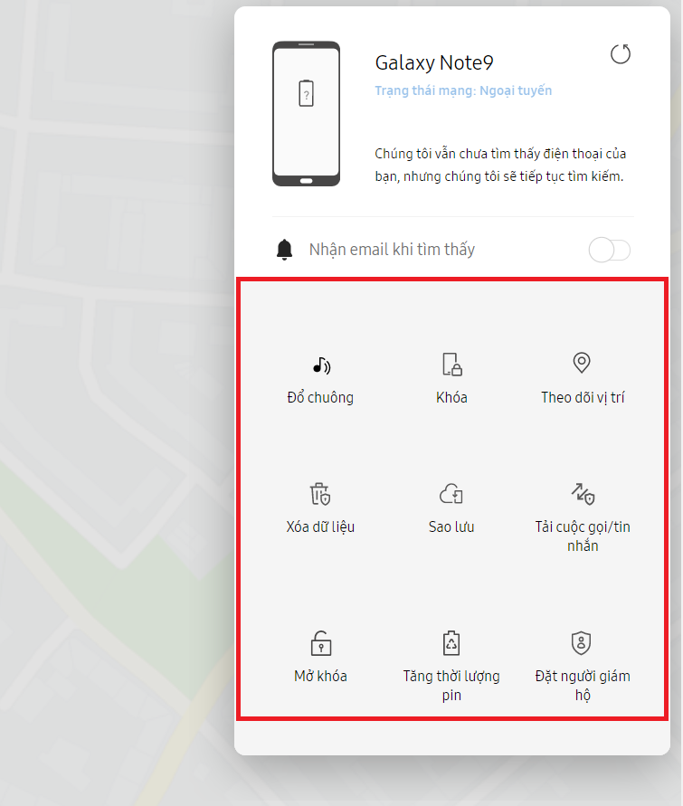 Hướng dẫn cách tìm và định vị điện thoại Samsung bị mất đơn giản, nhanh chóng (6)
