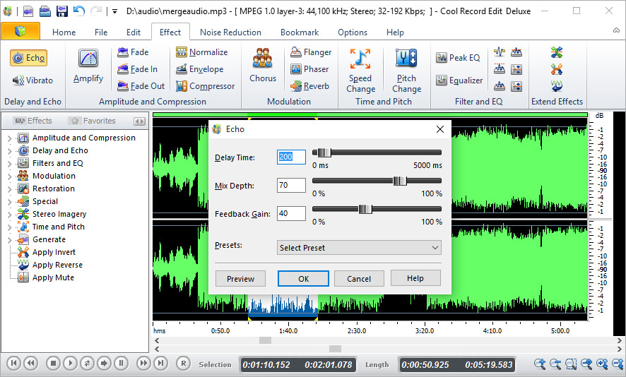 Phần mềm miễn phí để ghi Audio Record
