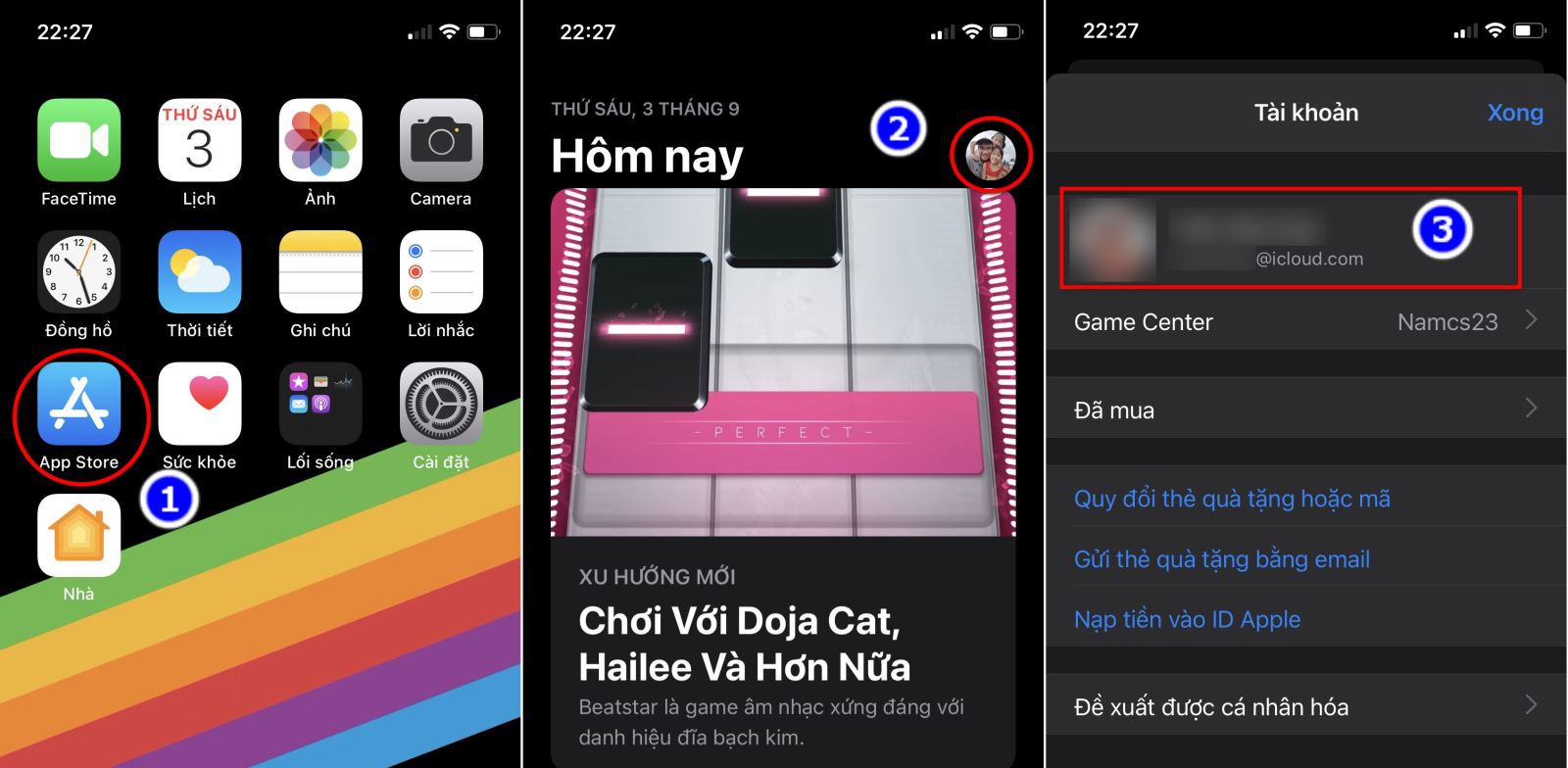 đổi ngôn ngữ trong app store