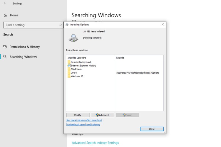 Tìm bất cứ thứ gì bằng Enhanced Search trên Windows 10 (5)