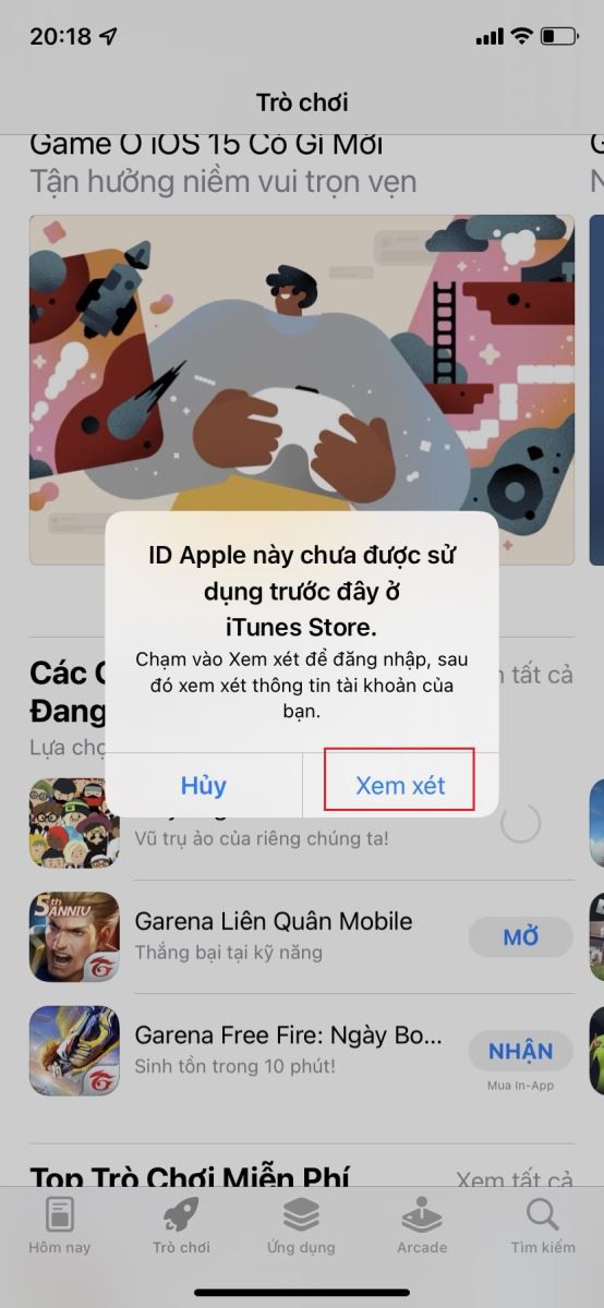 Cách đặt lại Apple ID này không được sử dụng trong iTunes Store