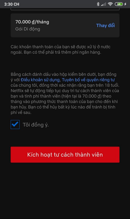 Hướng dẫn đăng ký Netflix trên điện thoại (8)