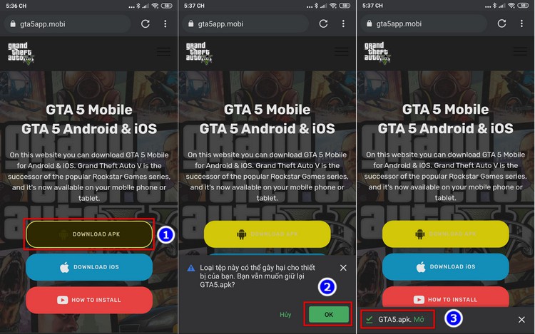 Cấu hình chơi GTA 5 và cách tải trên điện thoại (3)