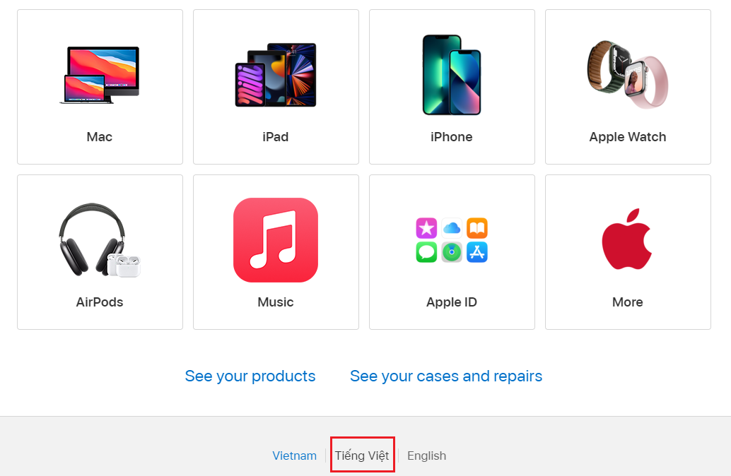 Hướng dẫn cách liên lạc với tổng đài hỗ trợ Apple tiếng Việt đơn giản, tiện lợi