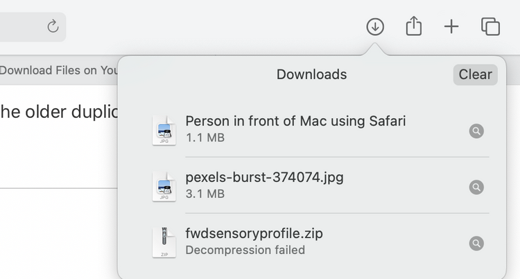 Hướng dẫn quản lý các tệp tải xuống Safari trên máy Mac (2)