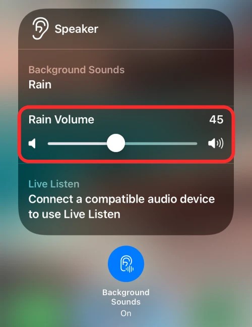 Tất tần tật về cách sử dụng Background Sounds trên iOS 15 (17)