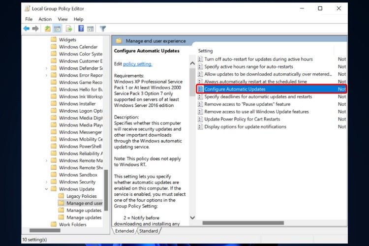 Hướng dẫn tắt update Windows 11 (Ảnh 7)