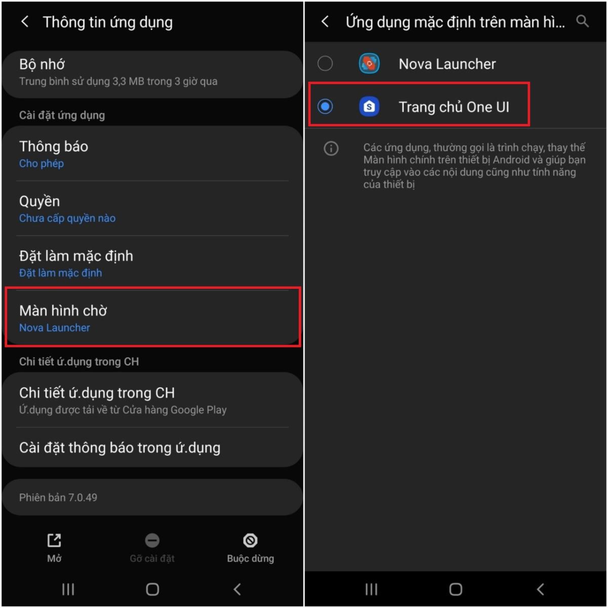 Các cách để khôi phục giao diện ban đầu trên điện thoại Android (7)