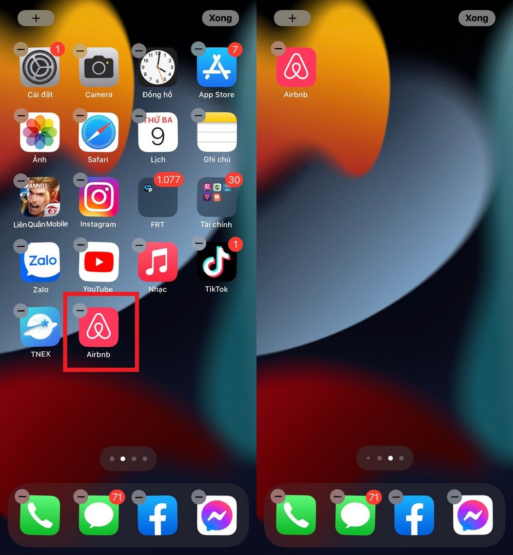 Cách ẩn ứng dụng ở màn hình chính iPhone trên iOS 15 (1)