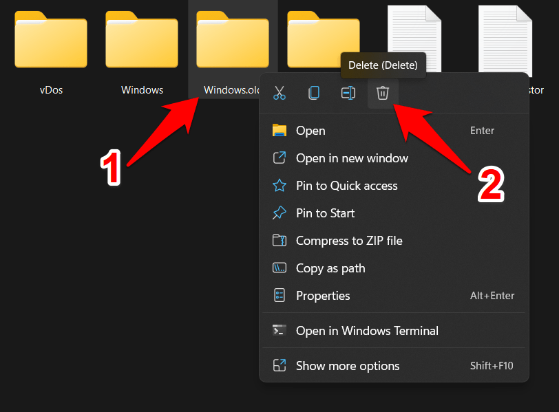 Tất tần tật cách xóa thư mục Windows.old trên Windows 11 (1)