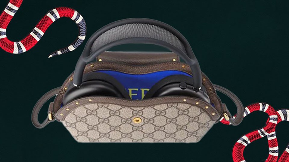 Gucci giới thiệu túi đựng siêu sang cho tai nghe AirPods Max, -  