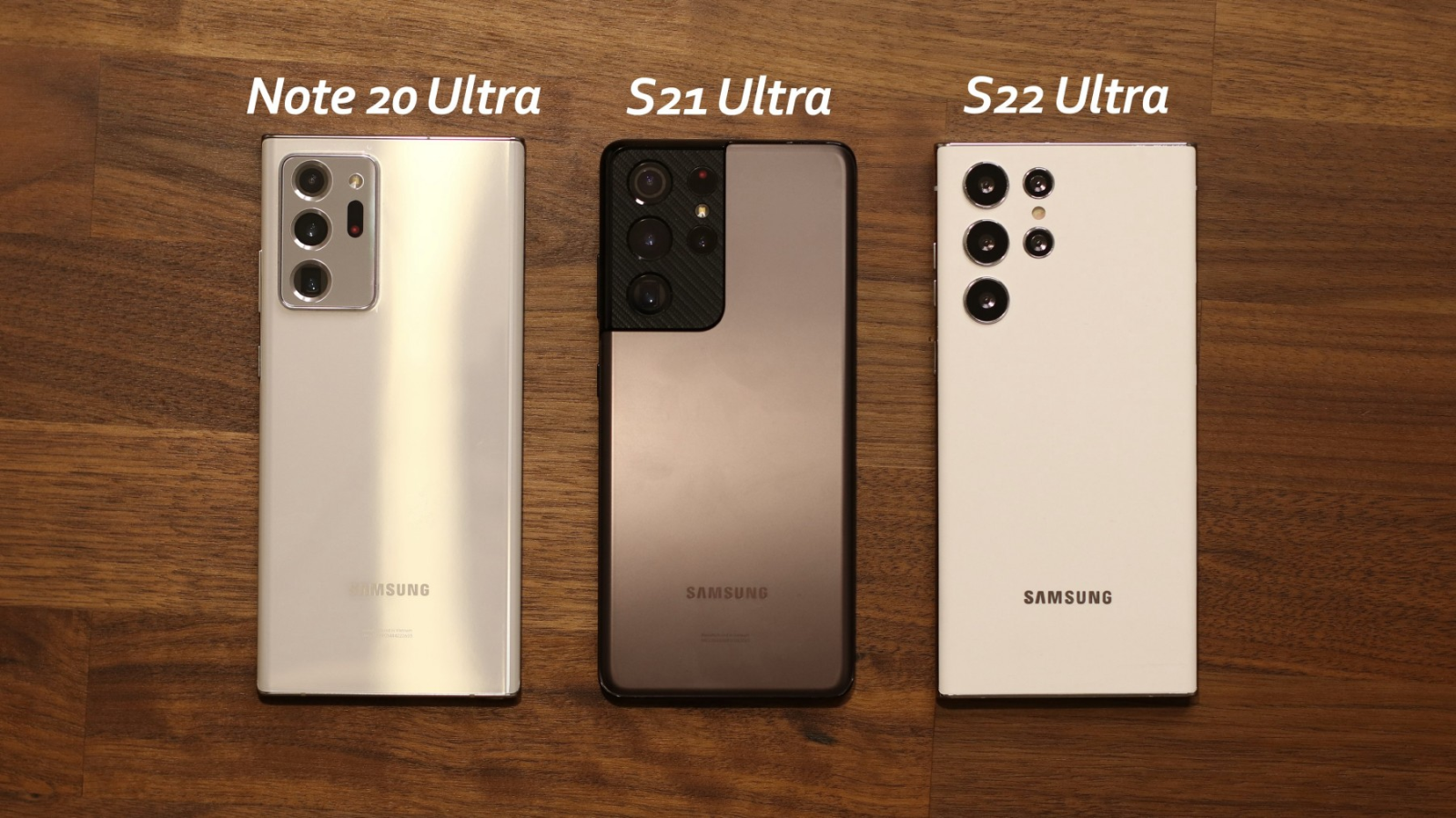 So sánh Samsung Galaxy Note 20 Ultra, S21 Ultra và S22 Ultra: Có những cải tiến nào giữa bộ ba flagship?