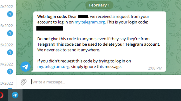 Cách hủy hoặc xóa tài khoản Telegram (2)