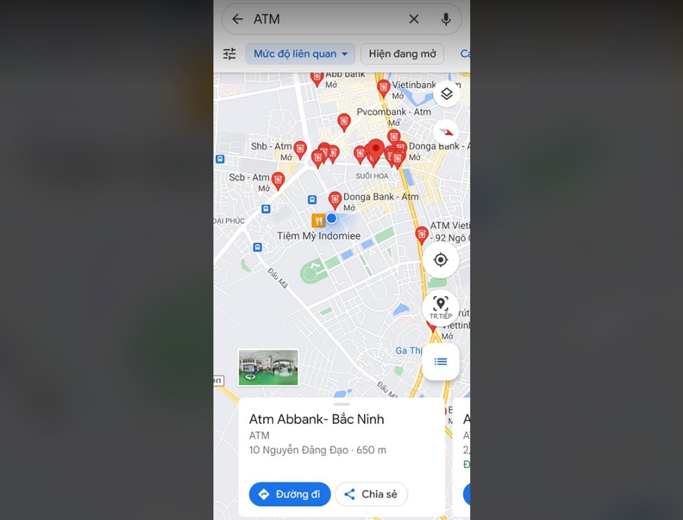 Tìm cây ATM gần nhất bằng Google Maps - Ảnh 03