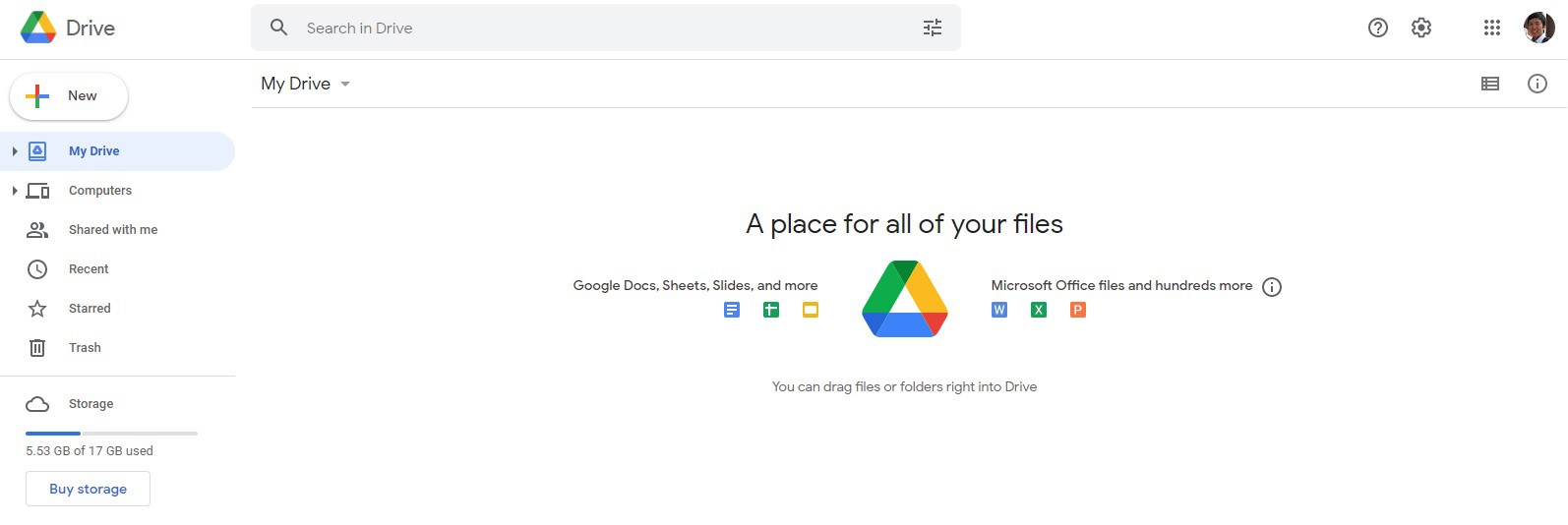 Hướng dẫn sử dụng Google Drive trên trình duyệt web