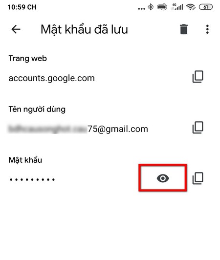 Tất cả các cách để xem mật khẩu Gmail (5)