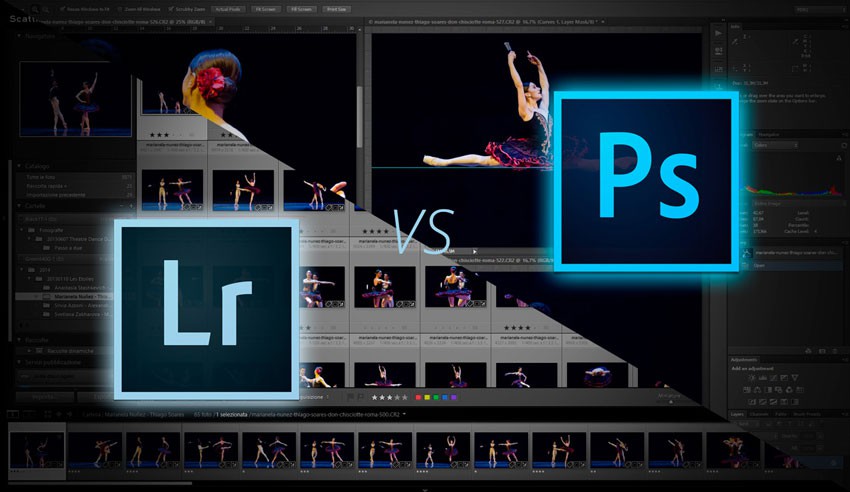 Sự khác nhau giữa Lightroom và Photoshop mà bạn cần biết