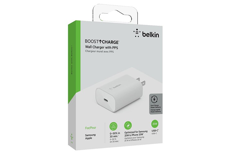 Belkin Boost Charge 25W – Giải pháp hoàn hảo cho các smartphone bỏ củ sạc đi kèm 3