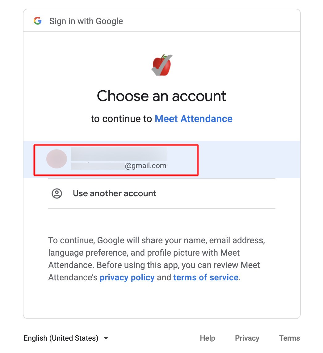 điểm danh trong google meet 5