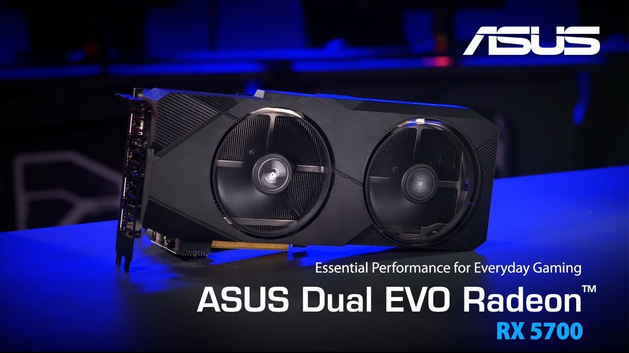 Card màn hình dành cho thiết kế đồ họa - ASUS Dual AMD Radeon RX 5700