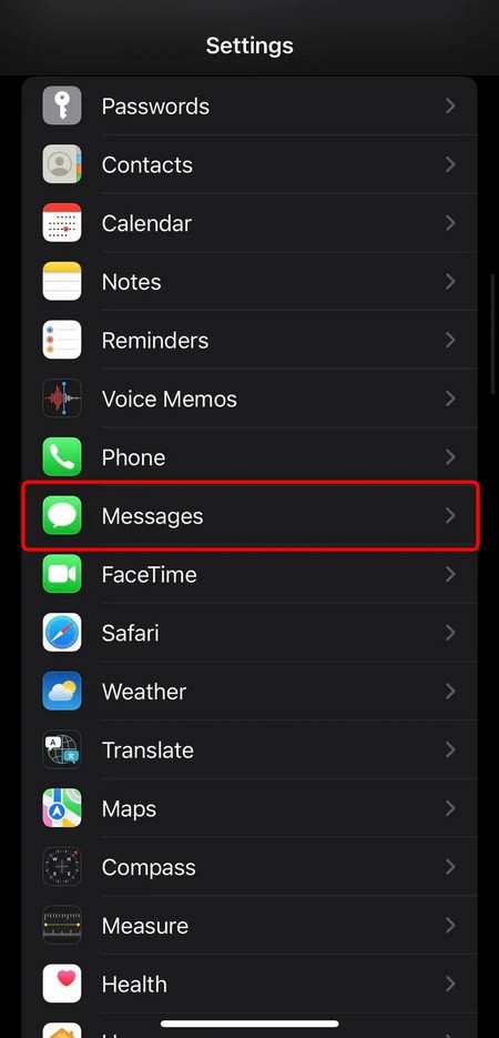 Mẹo ẩn tin nhắn trên iPhone và lọc cảnh báo hoặc thông báo tin nhắn (3)