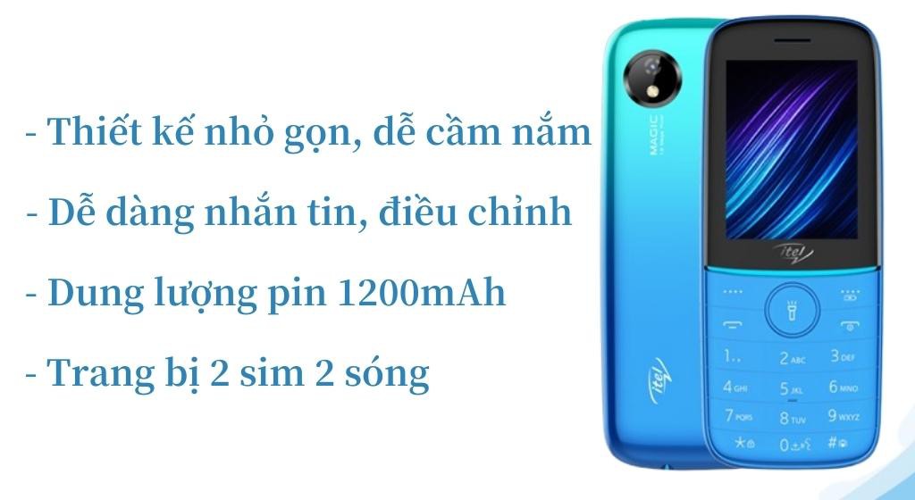 Điện thoại Itel 6131 (Giá bán từ 400.000 đồng)